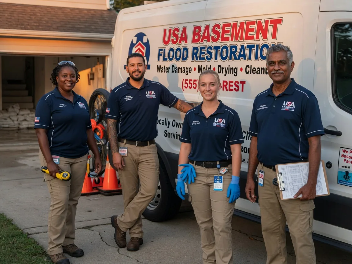 Basement Flood Cleanup company in Gallaway, TN